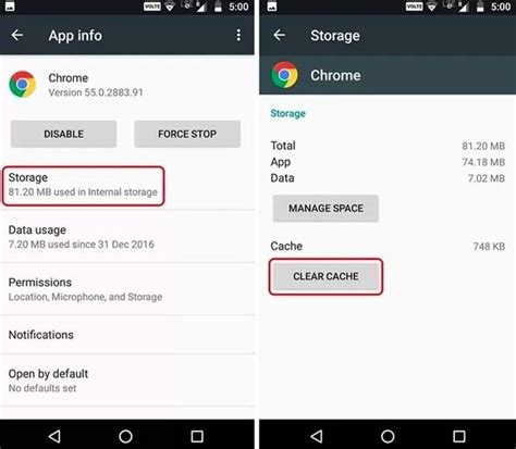 Clearing Your Device's Cache to Free Up Storage Space