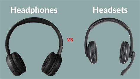 Comfort and Convenience: Headsets vs Headphones