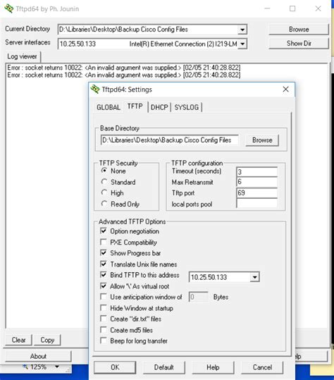 Common Issues and Resolutions When Setting up a TFTP Server