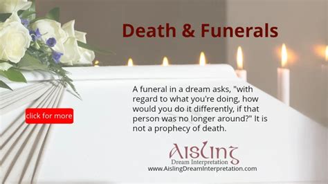 Common Symbolic Imagery Associated with Funeral Dreams