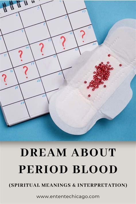 Common Symbols Associated with Menstrual Blood in Women's Dreams