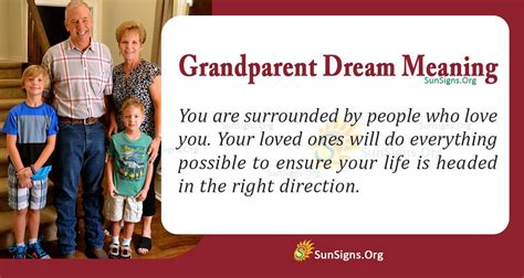 Common Symbols and Imagery in Dreams About a Departed Grandparent