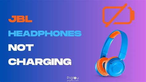 Common reasons why JBL headphones are not charging