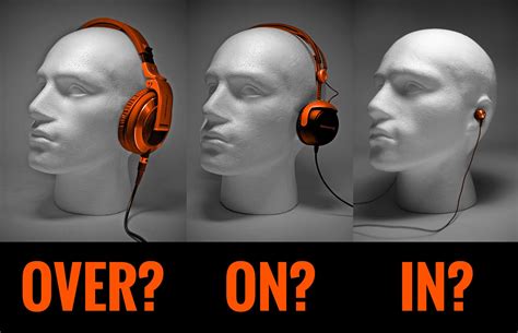 Comparing In-Ear Headphones and Over-Ear Headphones