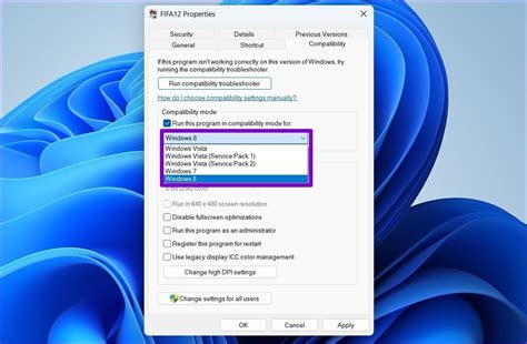 Compatibility with Previous Windows Versions