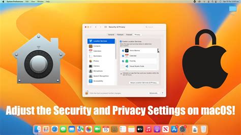 Configure Privacy and Security Settings