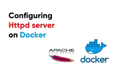 Configuring Apache in a Docker container