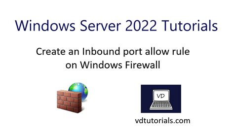 Configuring Firewall Rules to Allow Necessary Ports