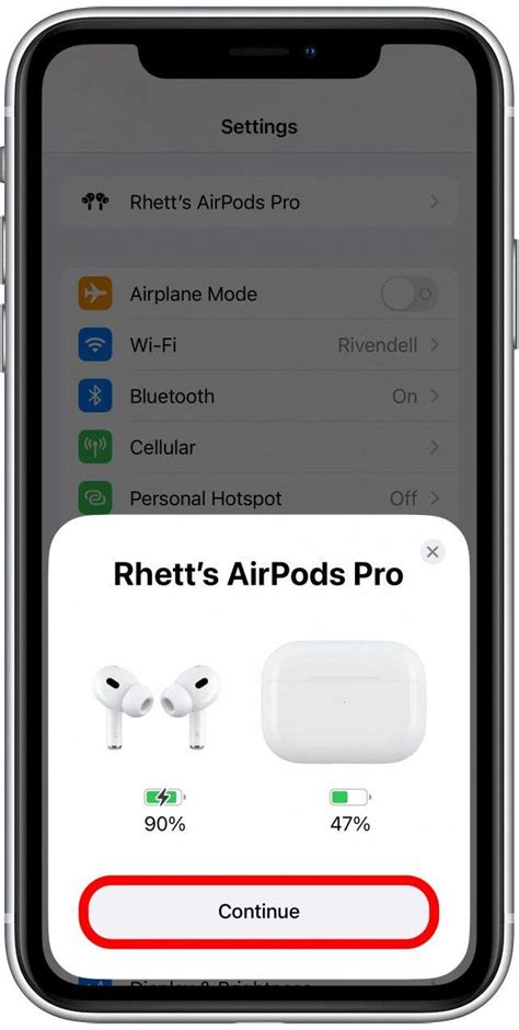 Configuring Immersive Audio on AirPods Pro