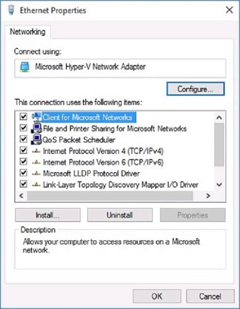 Configuring Network Settings in Windows 10