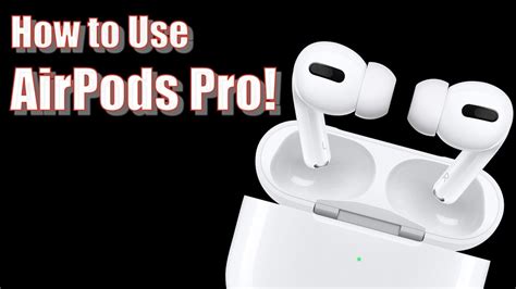 Configuring Right AirPods Pro Headphones: A Simple Tutorial