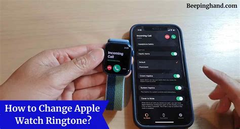 Configuring Ringtone Settings on Apple Watch 3