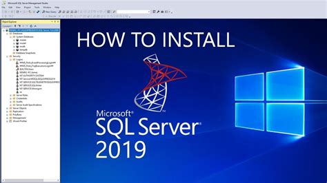 Configuring SQL Server on the Windows Operating System