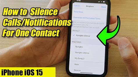 Configuring Silent Notifications for Calls