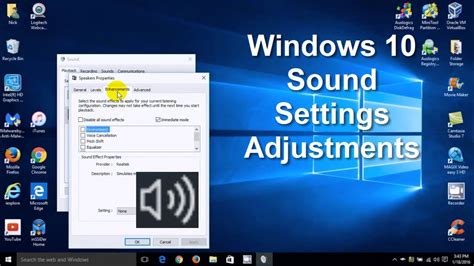 Configuring Sound Settings