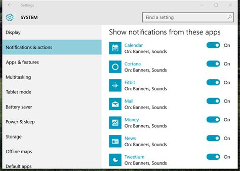 Configuring and Customizing Notifications