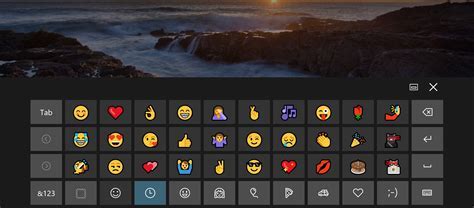 Configuring the emoji keyboard to match the style of Apple's mobile operating system