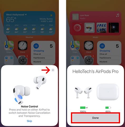 Confirming the AirPods Connection and Pairing Process