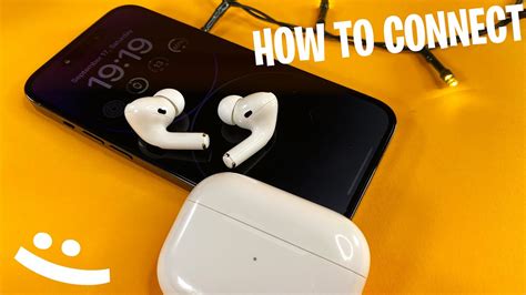 Connecting AirPods Pro to an iPhone