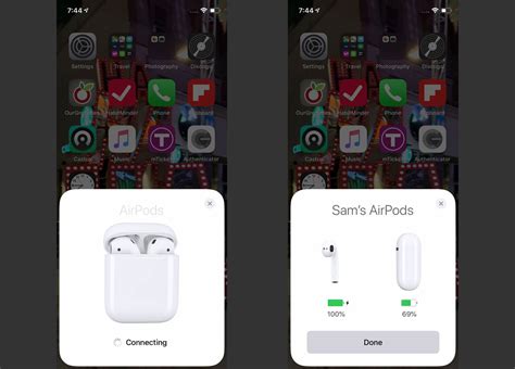 Connecting Your AirPods with an iPhone or iPad