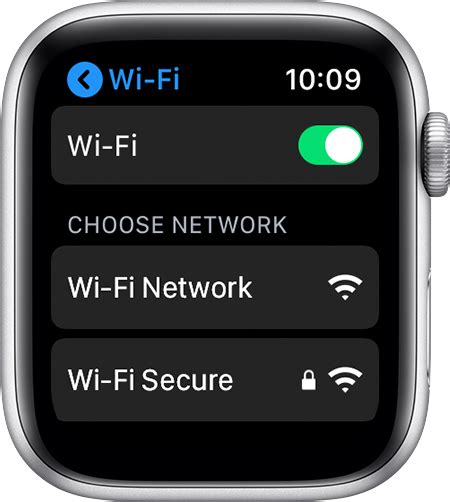 Connecting Your Apple Watch to Wi-Fi