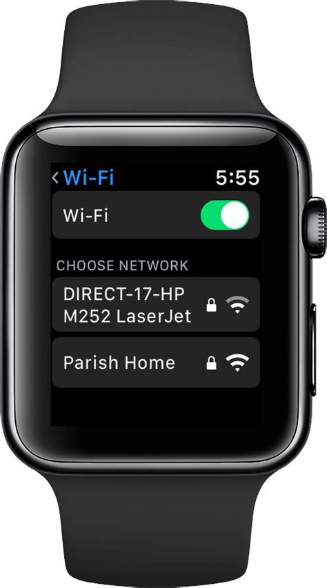 Connecting Your Apple Watch to Wi-Fi and Cellular Network