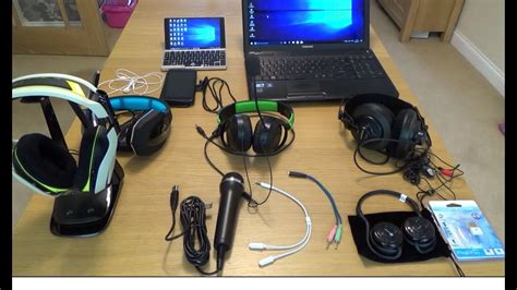 Connecting a Headset Microphone to Your Laptop