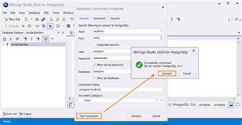 Connecting to PostgreSQL from your Windows Device