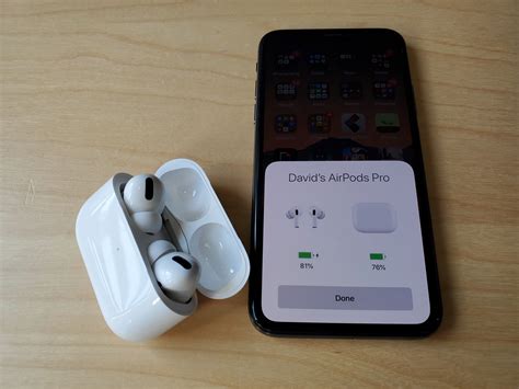 Connecting your AirPods Pro device to your iPhone