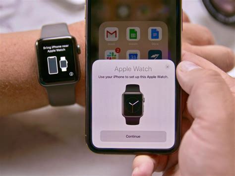 Connecting your Apple Watch to your iPhone