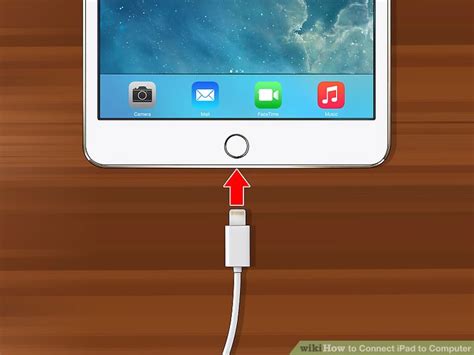 Connecting your iPad to the Computer via USB