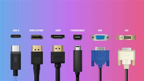 Connectivity Options and Ports