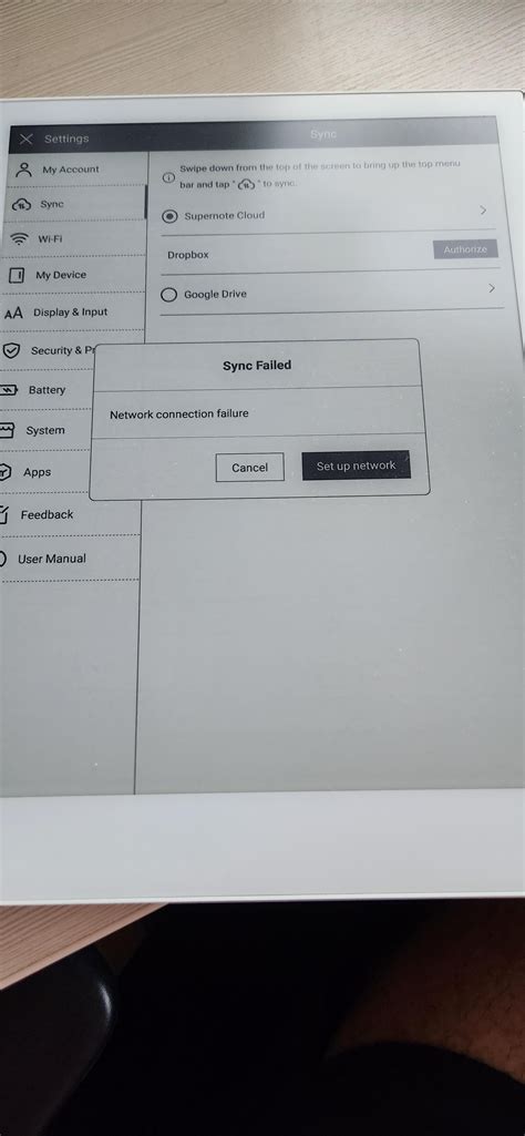 Connectivity and Syncing Failures