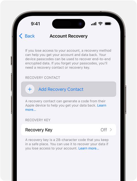 Contacting Apple Support for Apple ID Recovery