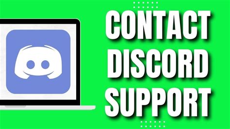 Contacting Discord Support