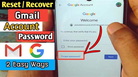 Contacting Google Support for Assistance with Gmail Password Recovery