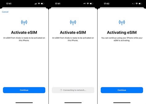 Contacting Your Cellular Provider for eSIM Activation Code