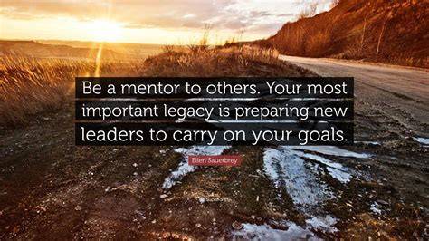 Continuing the Legacy: Carrying the Mentor's Essence Forward