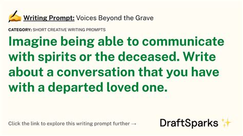 Conversations Beyond the Grave: Exchanging Words with the Departed