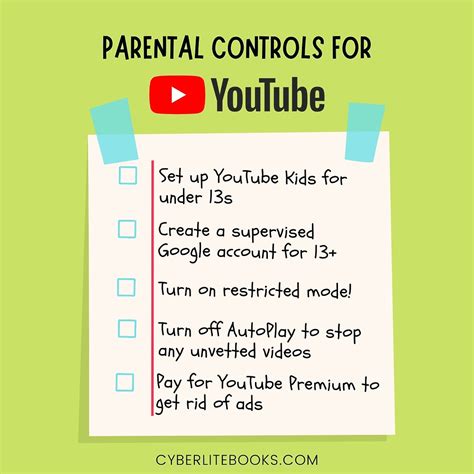 Creating a Child Profile and Setting Parental Controls on YouTube Kids