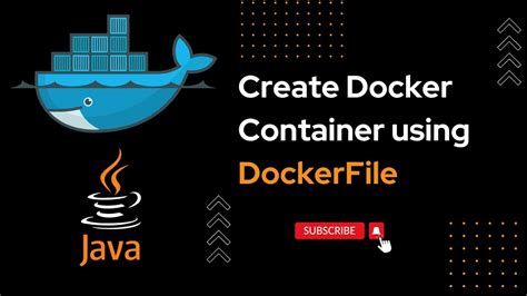 Creating a Dockerfile for your application