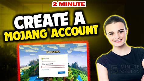 Creating a Mojang Account