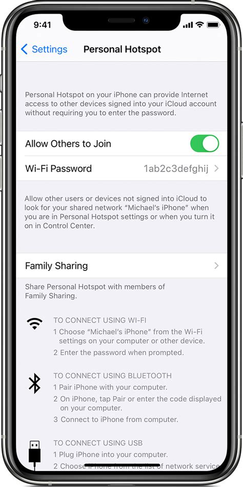 Creating a Wi-Fi Hotspot on Your iPhone 11