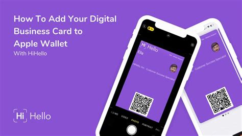 Creating and Adding a Digital Card to Apple's Payment Service