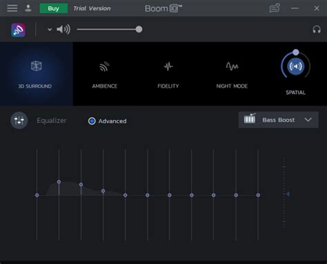 Crossfading, equalizer settings, and other customizable features