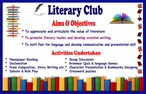 Cultivating Community through Literary Clubs and Festivities