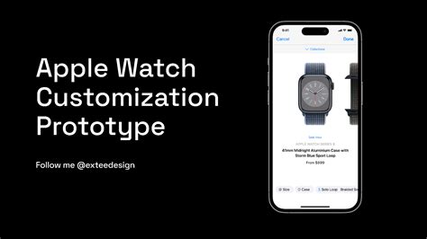 Customization options for Apple Watch on Samsung devices