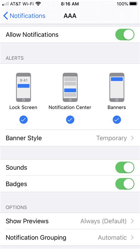 Customize Your Notification Settings