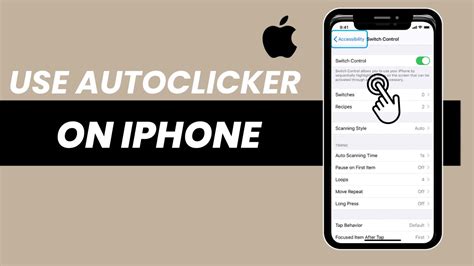 Customizing Autoclicker Behavior on Apple Devices