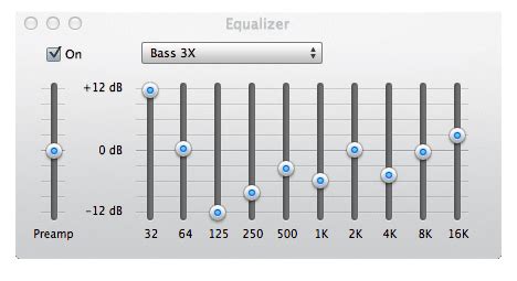 Customizing Bass Levels for Different Music Genres